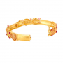Carved Zoey Gold Bangles