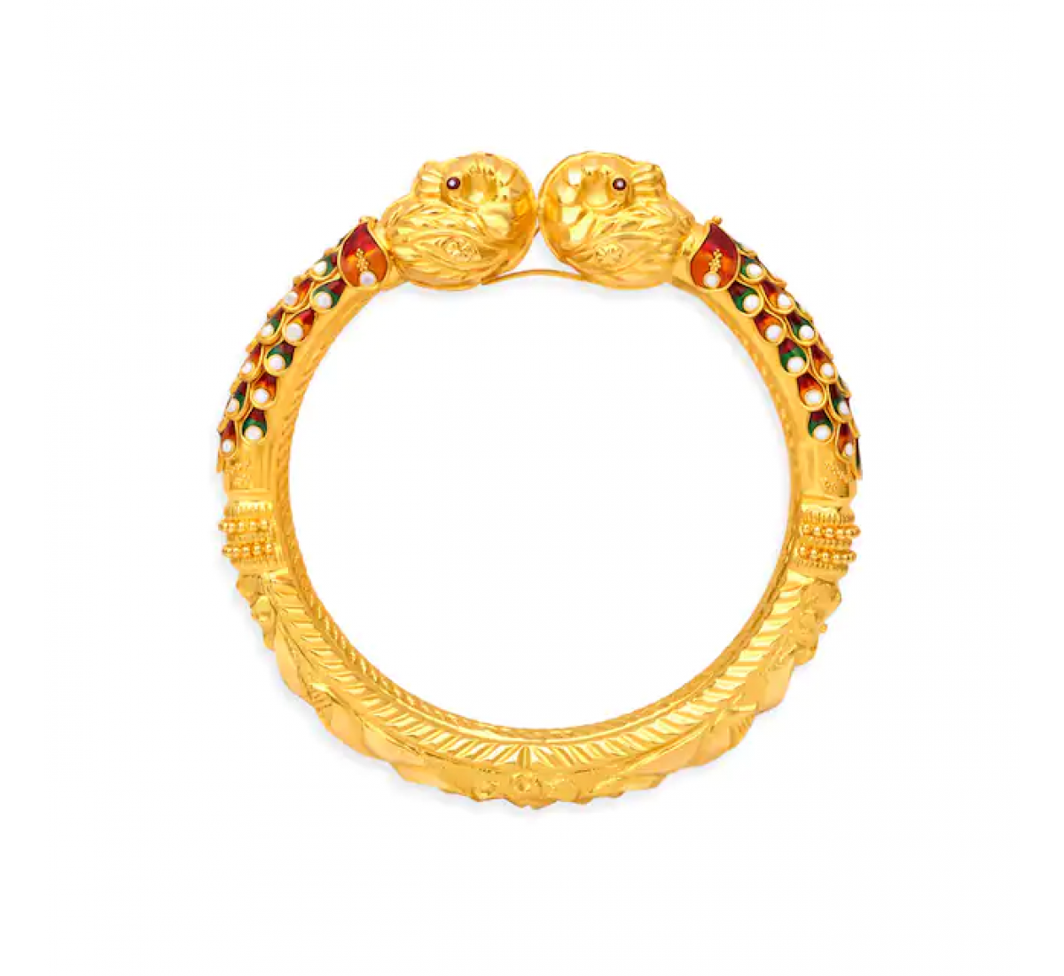 Stylish Gold Fancy Bangles