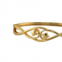 Synced Affection Gold Bangles