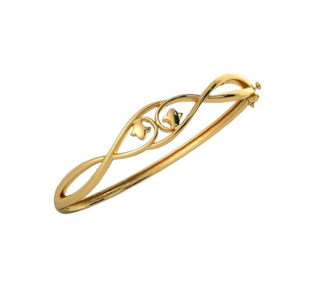 Synced Affection Gold Bangles