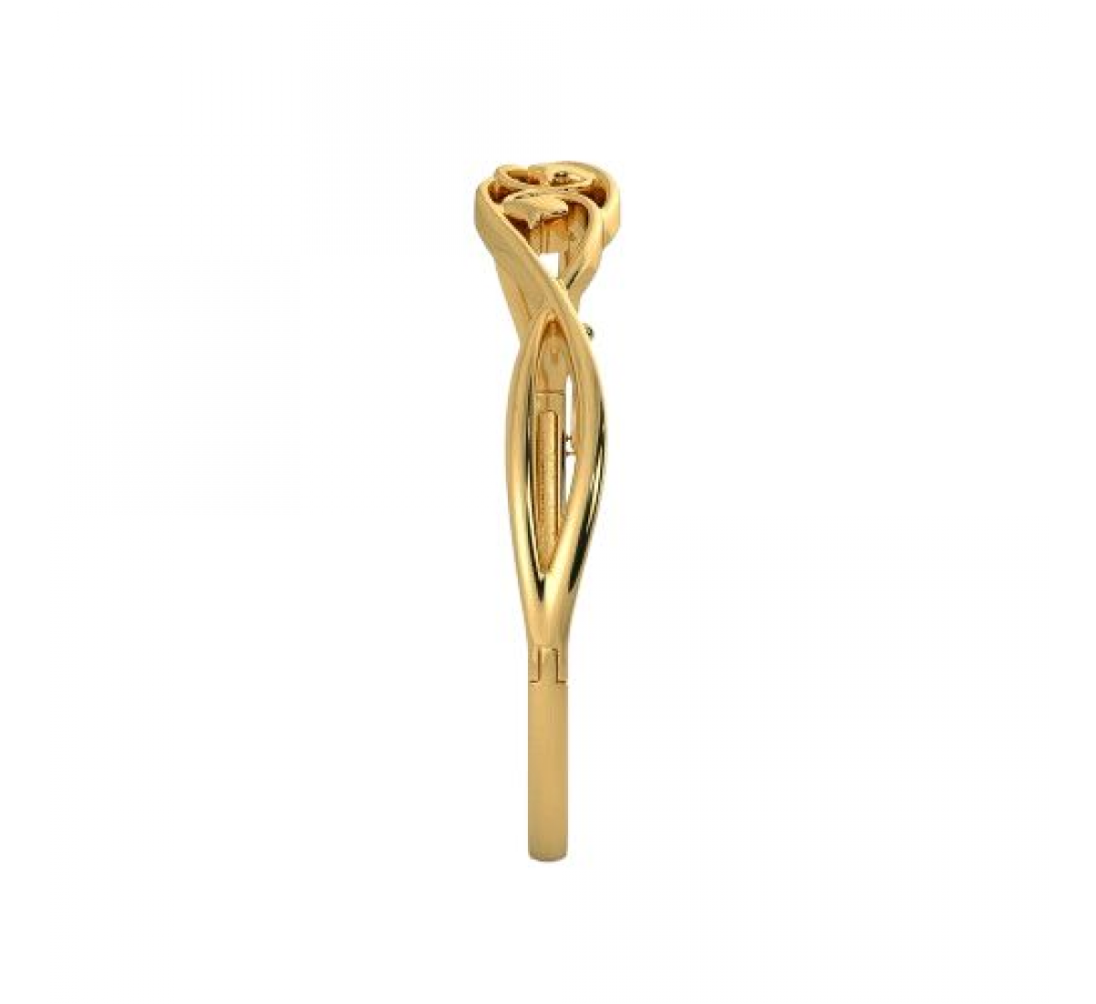 Synced Affection Gold Bangles
