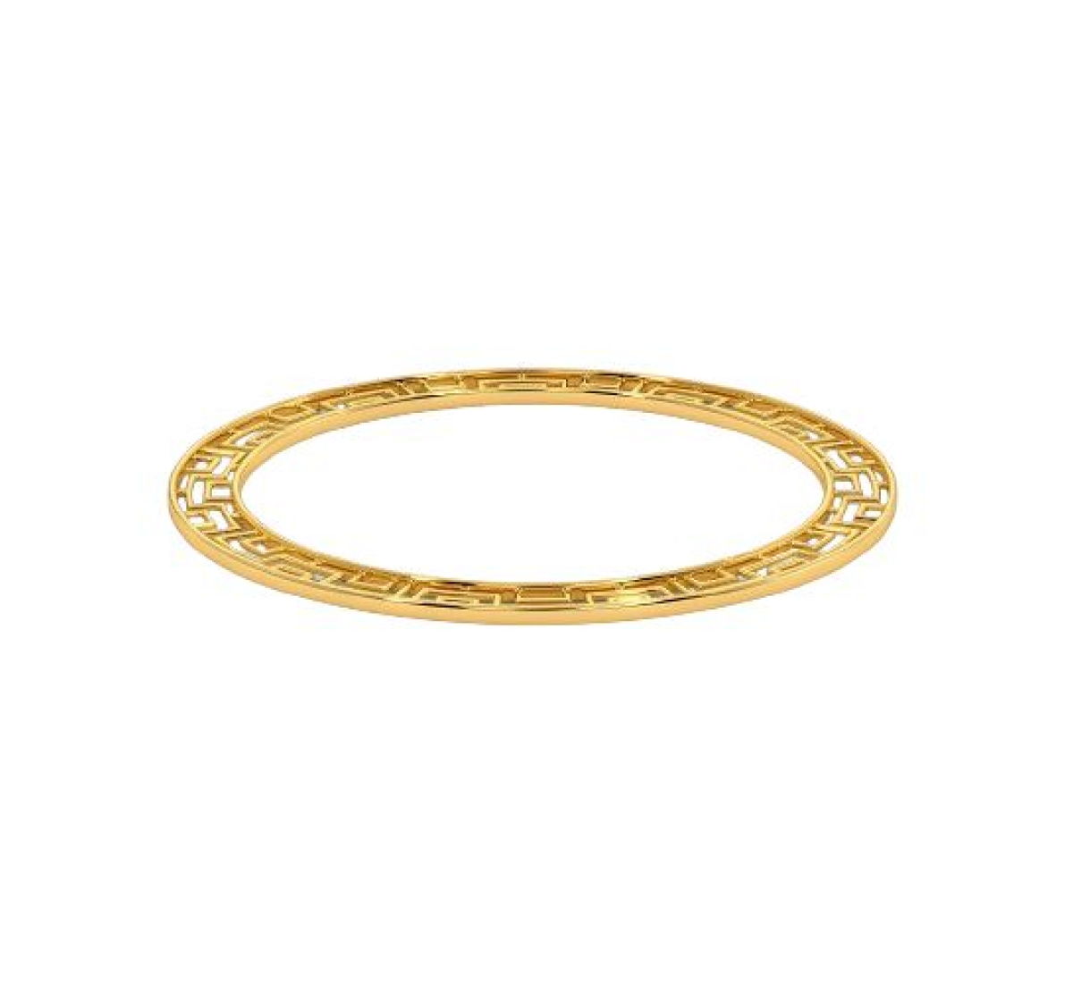 Lylian Round Gold Bangles