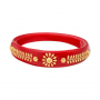 Enchanting Gold Pola Bangles