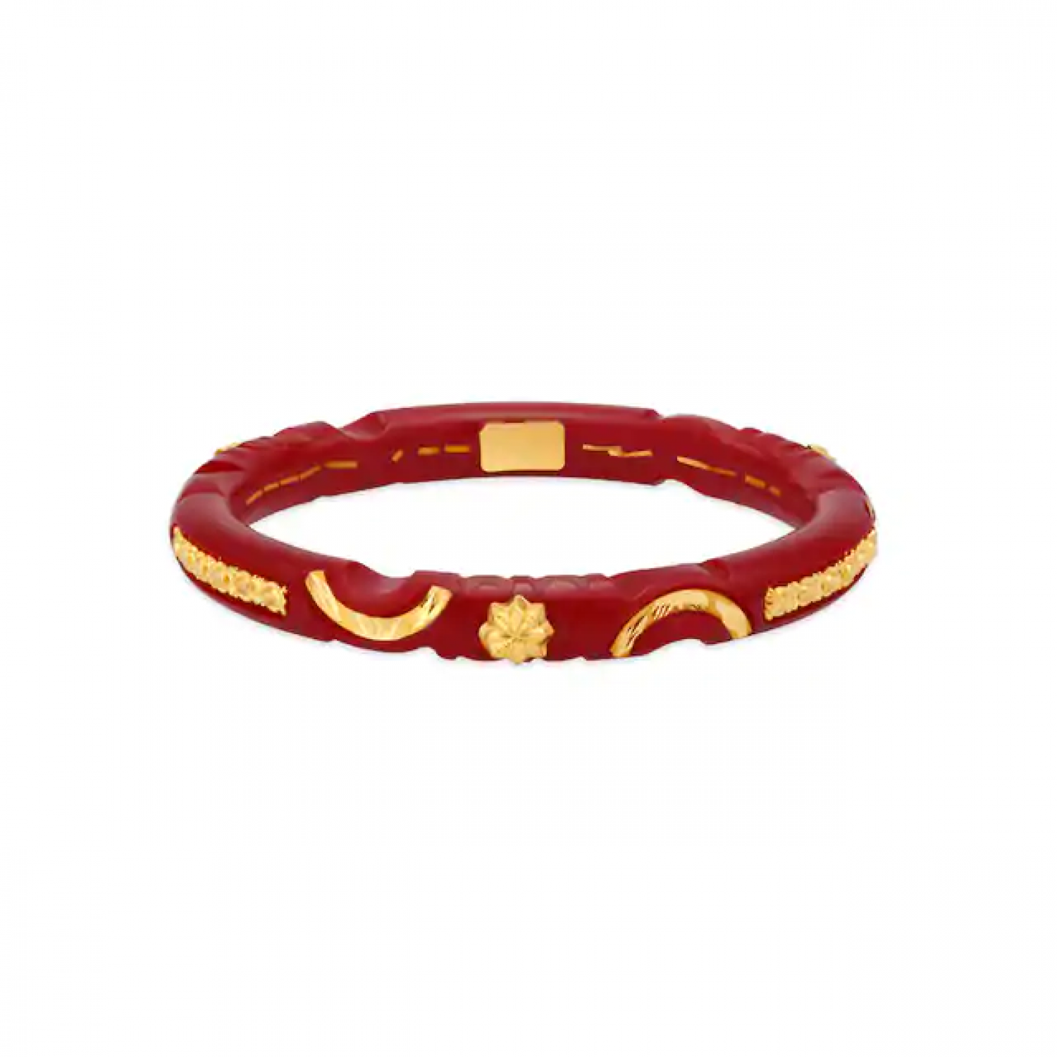 Pair Of Gold Pola Bangles