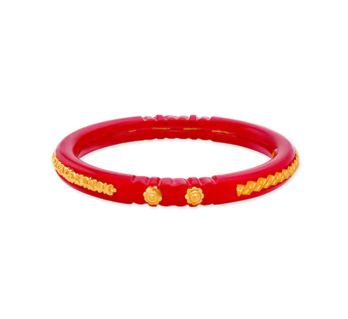 Slender Pola Gold Bangles