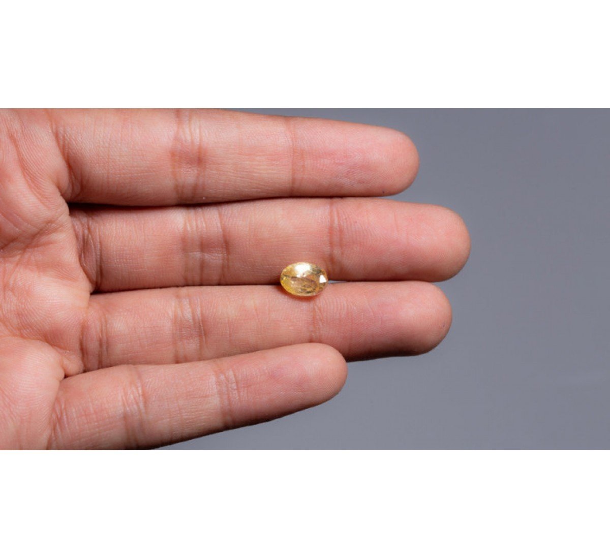 Natural Yellow Sapphire 3.54 Carat