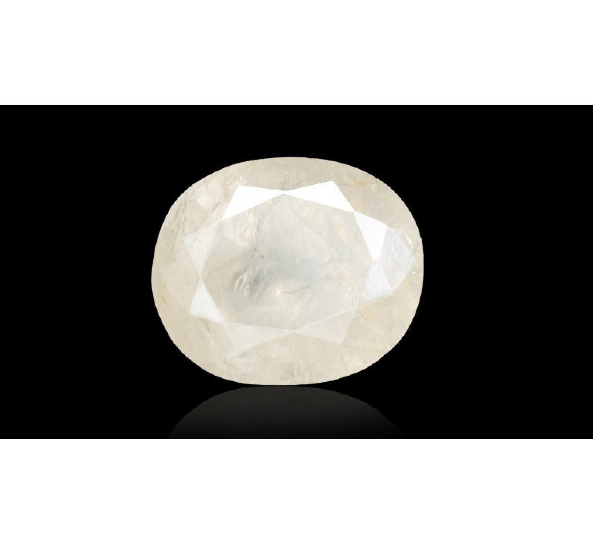 Rowena Natural White Sapphire 6.86 Carat