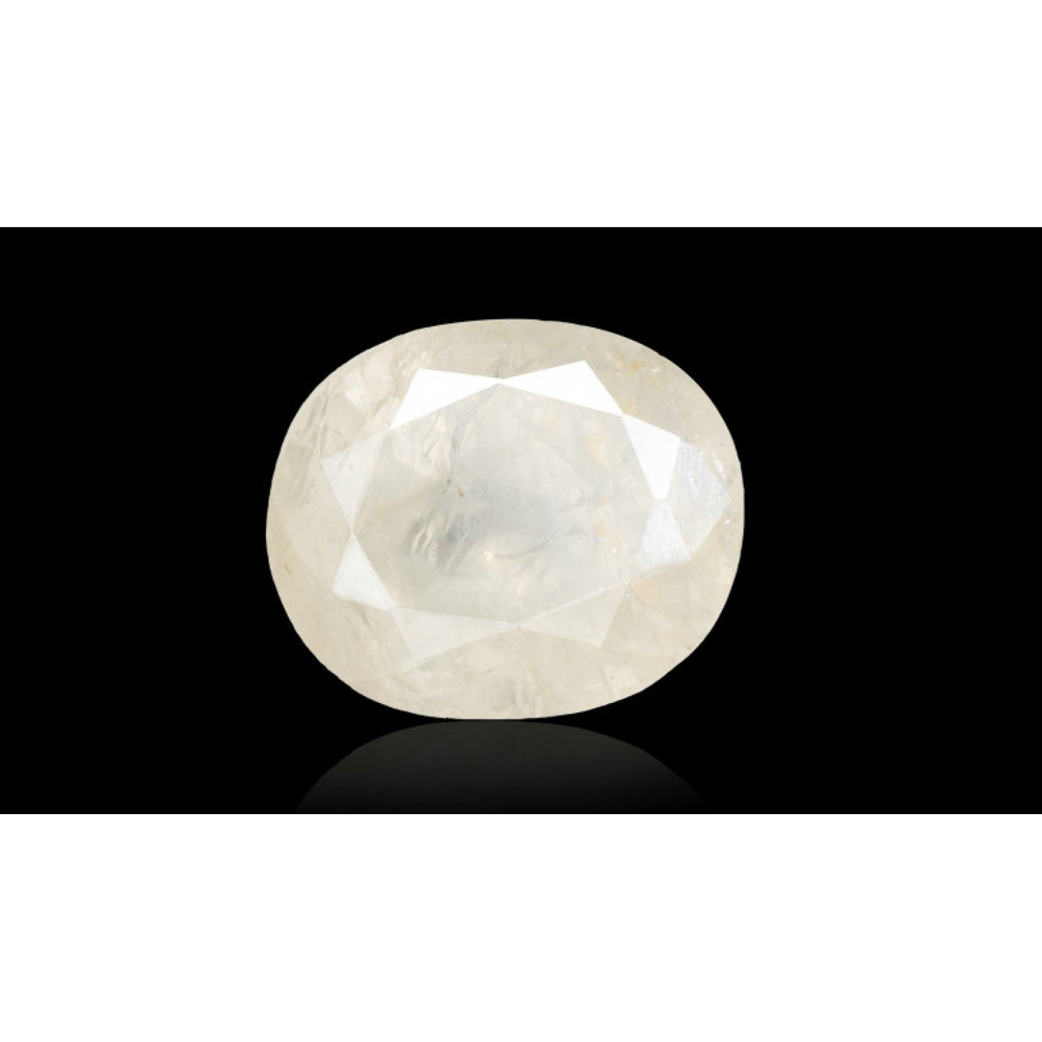 Rowena Natural White Sapphire 6.86 Carat