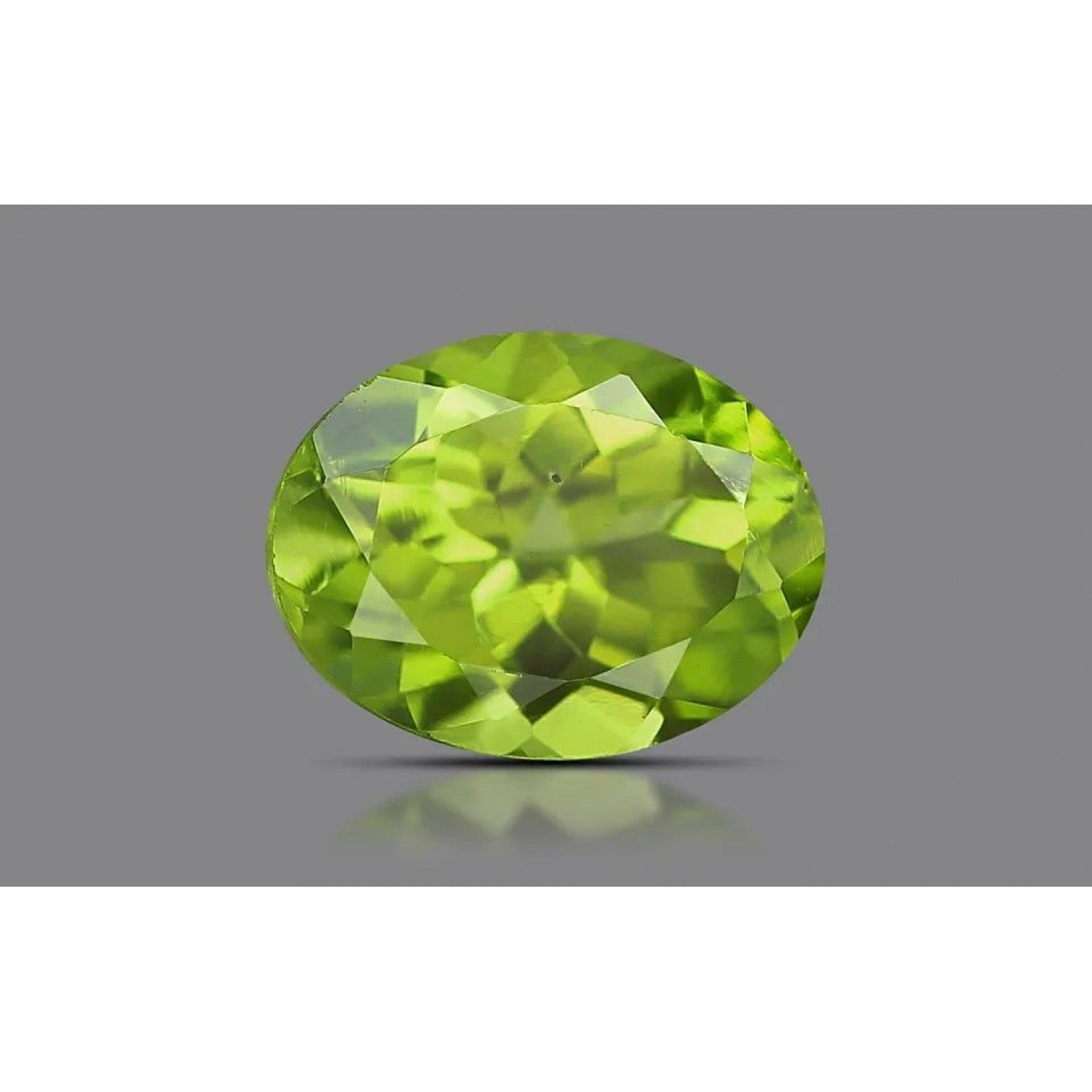 Peridot 9X7 MM 2.20 Carats