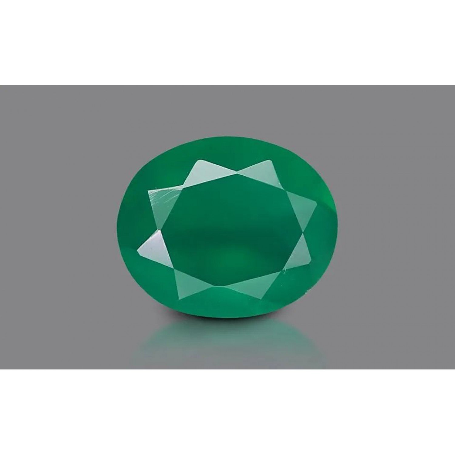 Green Onyx 11X9 MM 3.18 Carats