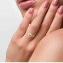 Curled Forna Diamond Ring