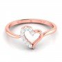 Curled Forna Diamond Ring