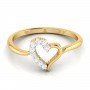 Curled Forna Diamond Ring