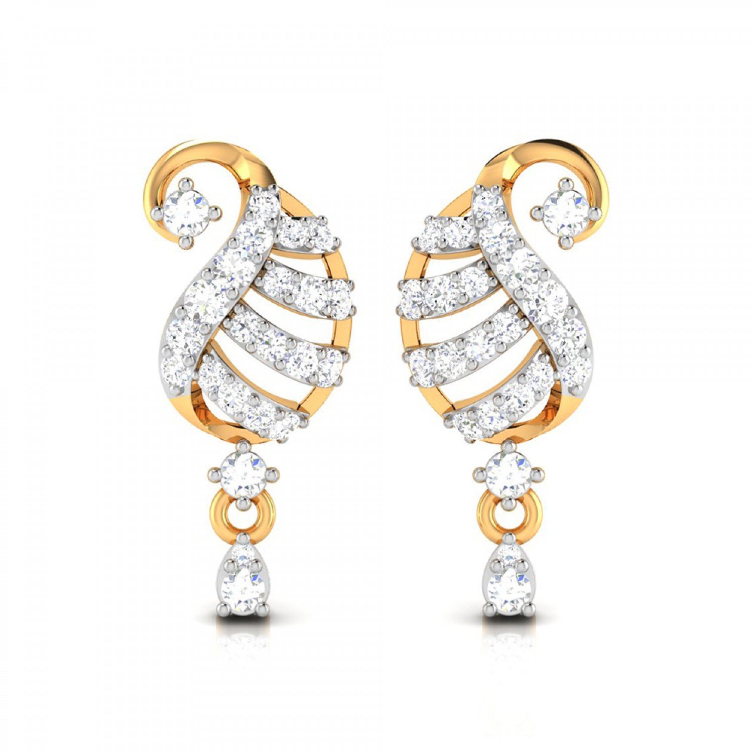 Classic Diamond Earrings