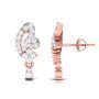 Peridot Diamond Earrings