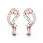 Jeus Gold Diamond Earrings