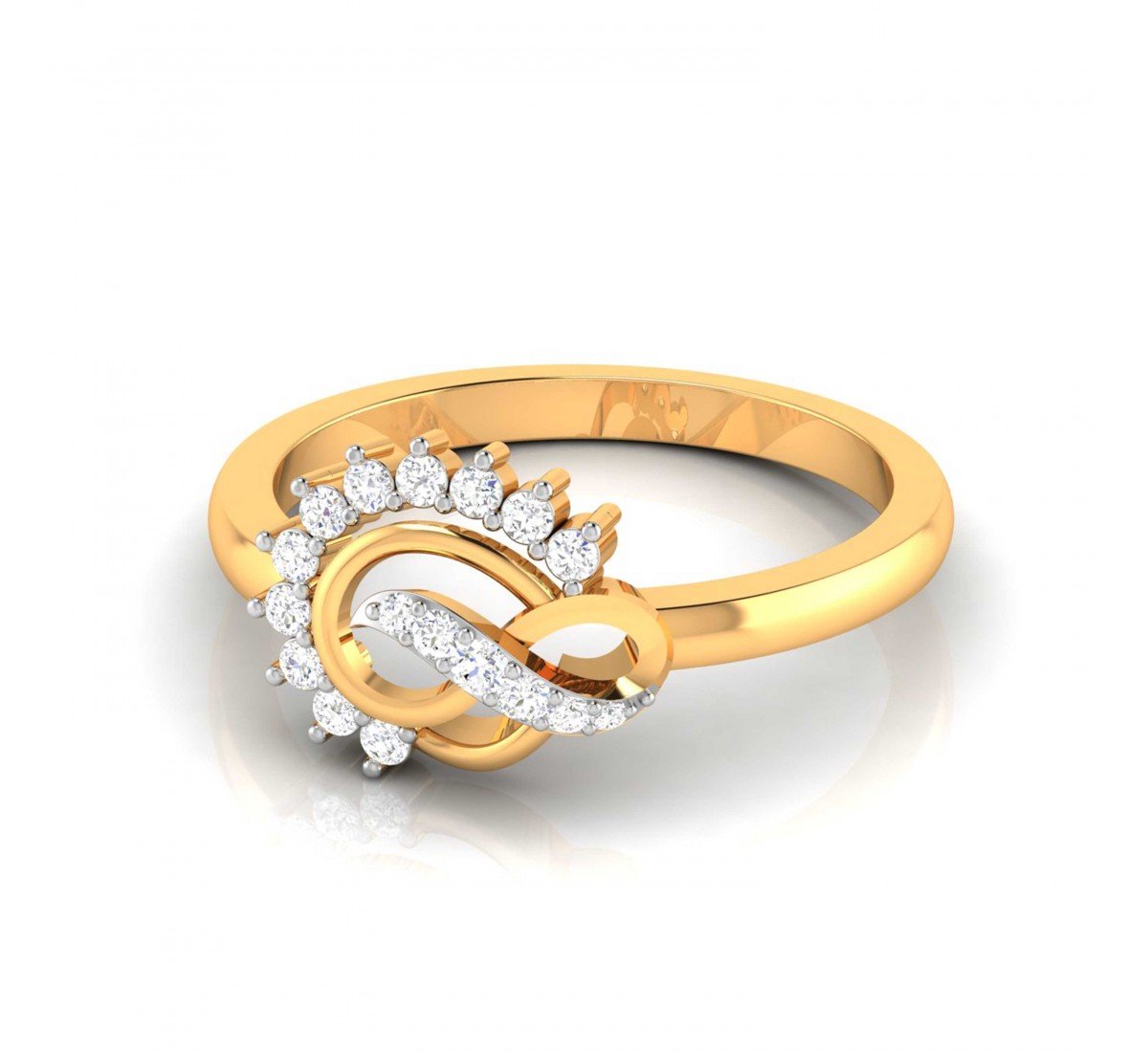 Eartha Clusted Diamond Ring