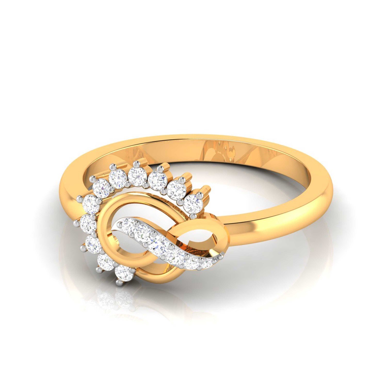 Eartha Clusted Diamond Ring