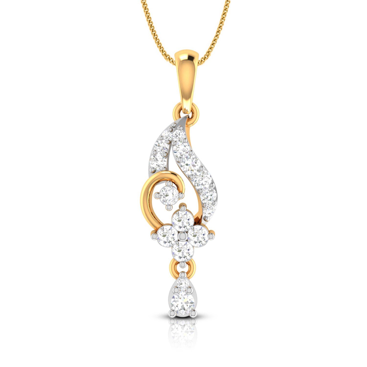 Customizable Diamond Pendant Customizable Diamond Pendant