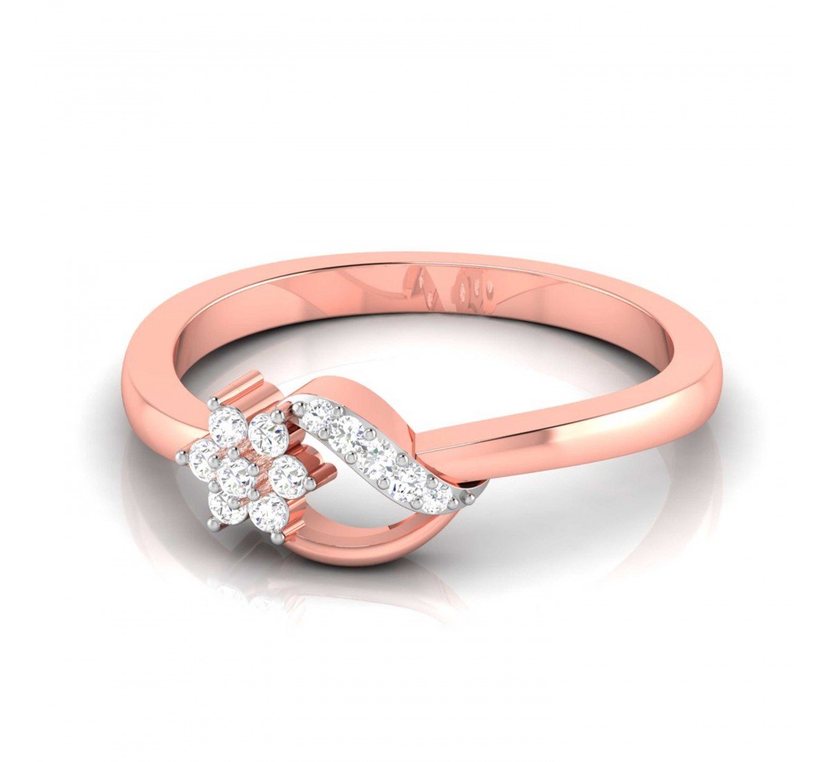 Pansy Diamond Ring