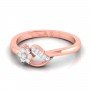 Pansy Diamond Ring