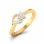 Pansy Diamond Ring