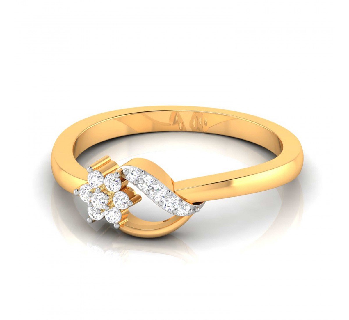Pansy Diamond Ring