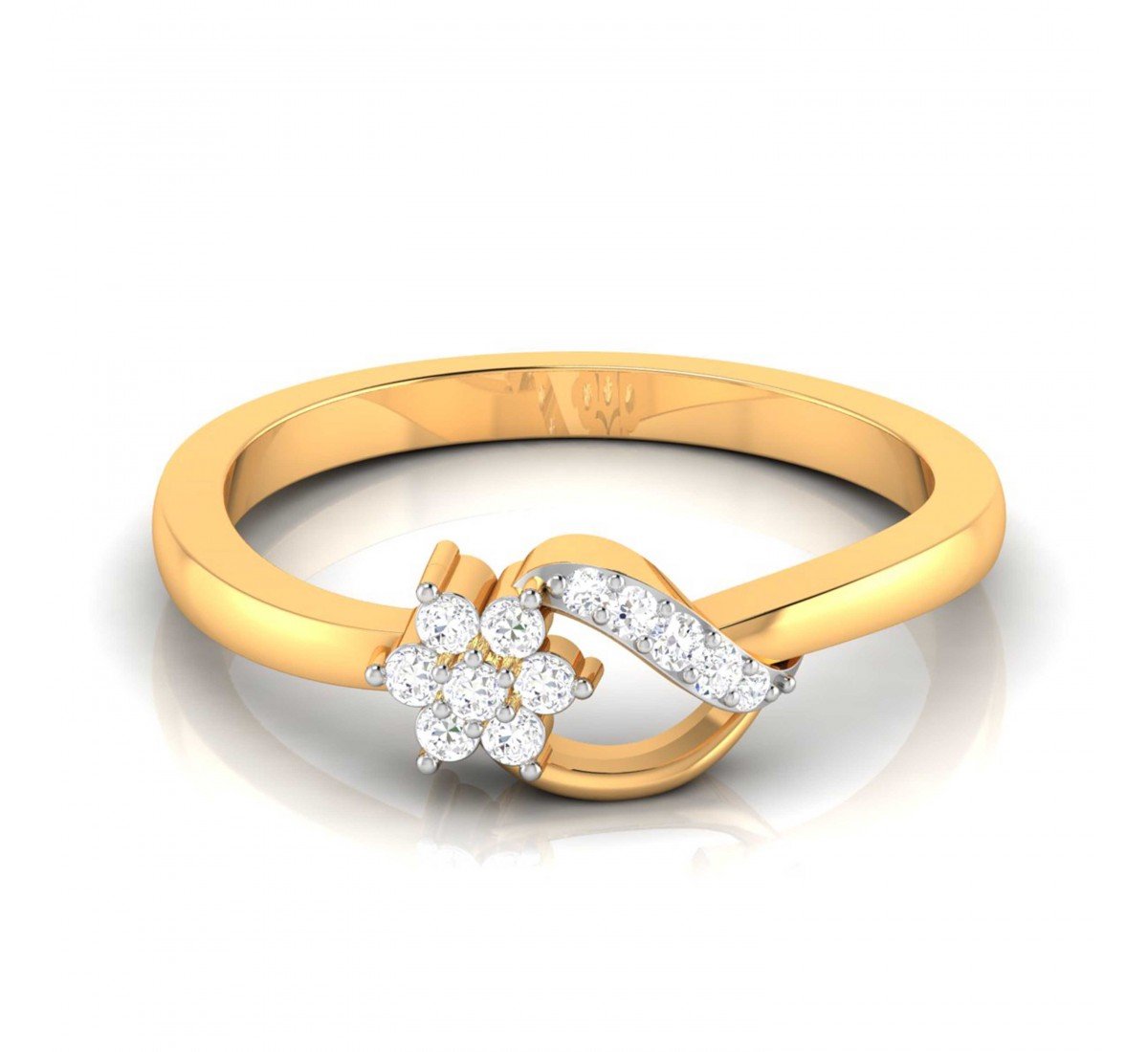 Pansy Diamond Ring