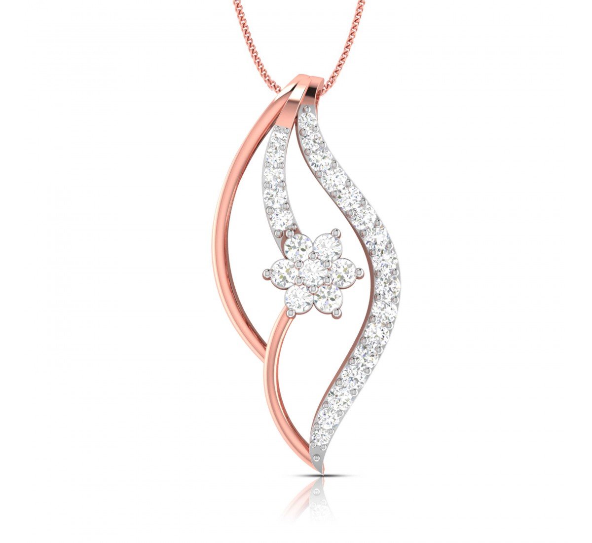 Nimbus Trio Diamond Pendant