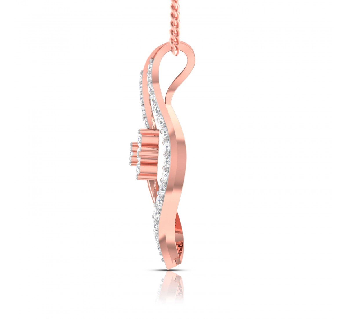 Nimbus Trio Diamond Pendant