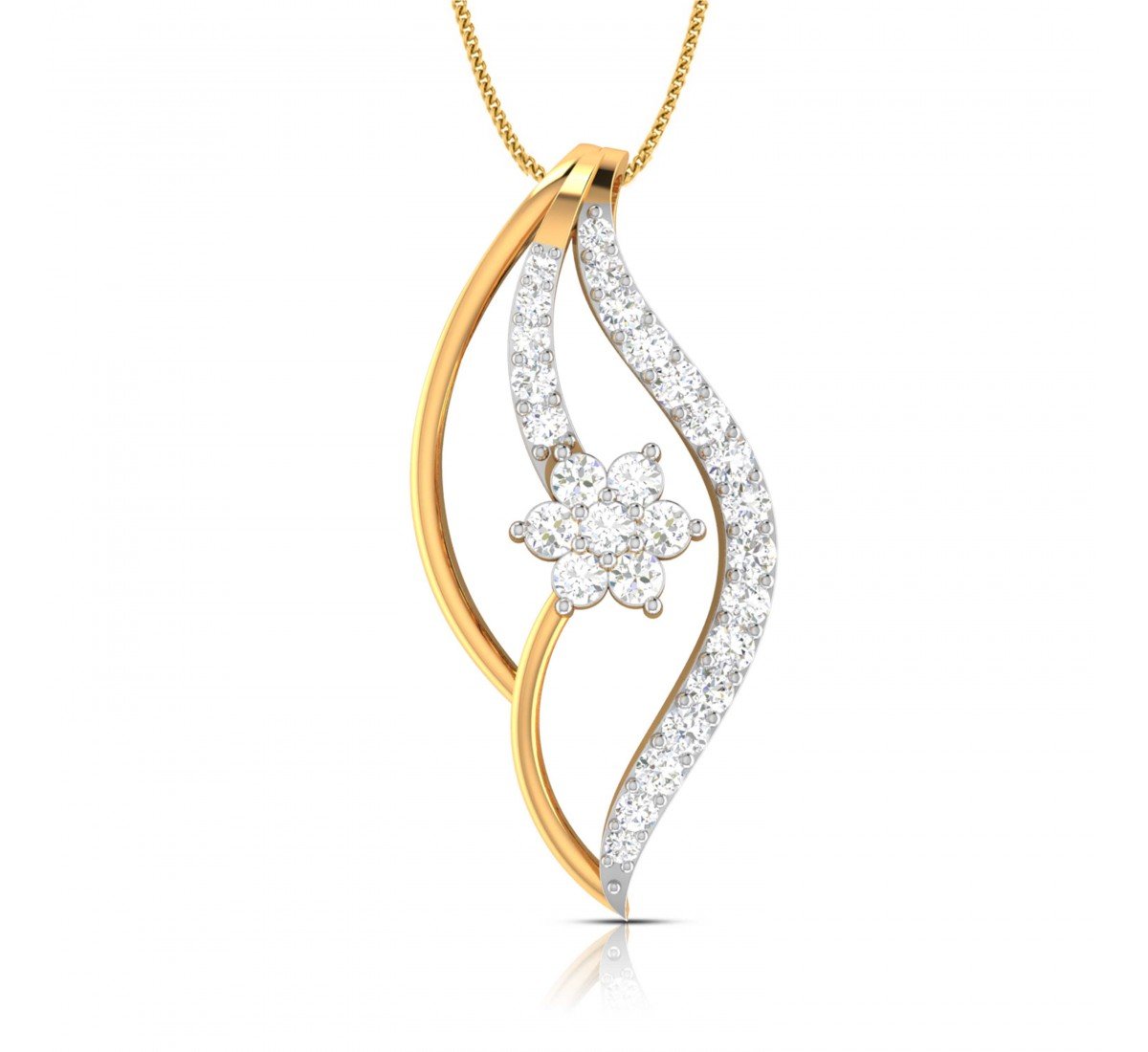 Nimbus Trio Diamond Pendant
