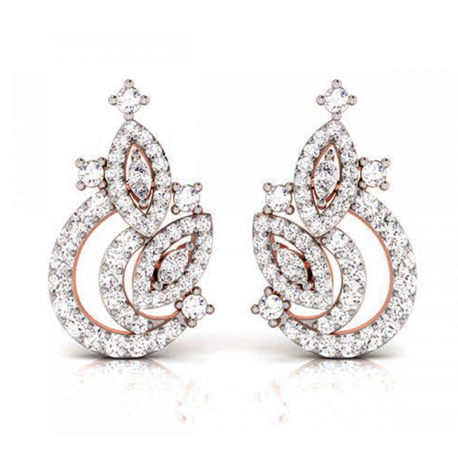 Pansy Diamond Earrings Pansy Diamond Earrings