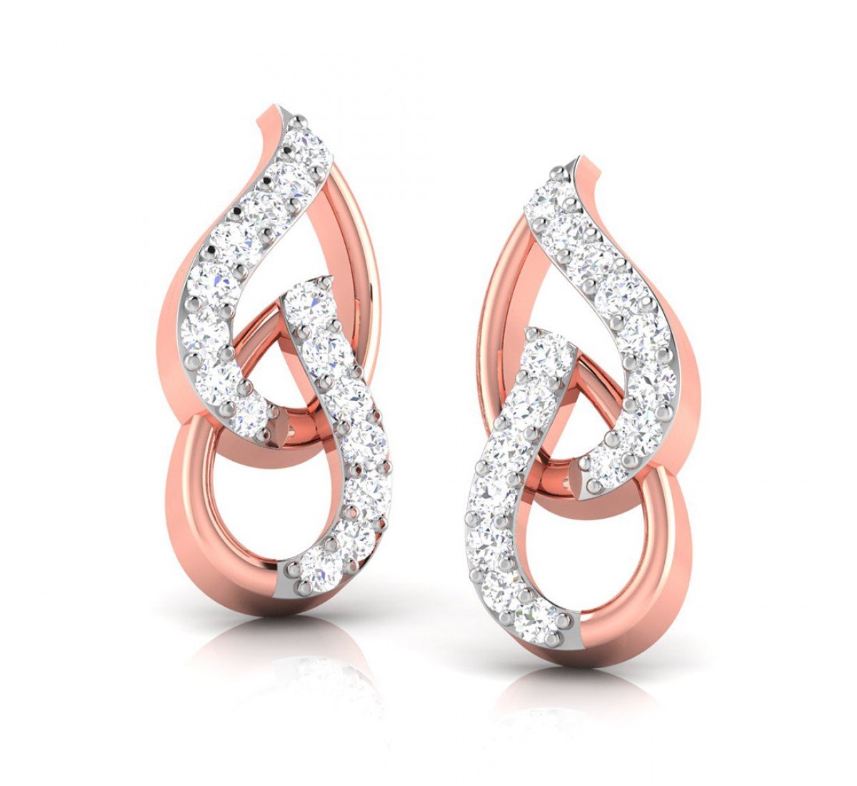 Misha Diamond Earrings