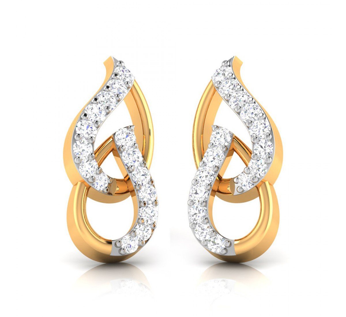 Misha Diamond Earrings