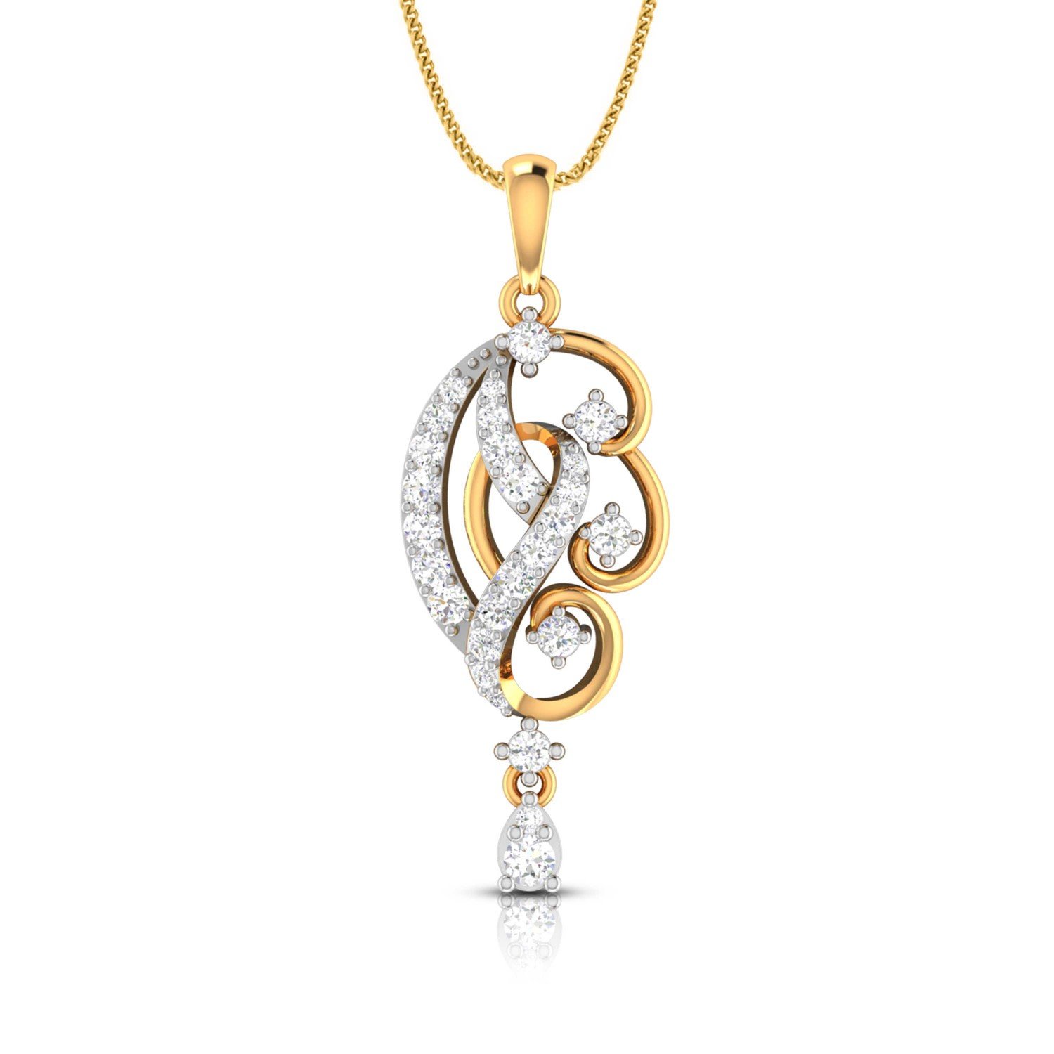 Flirty Duet Diamond Pendant Flirty Duet Diamond Pendant