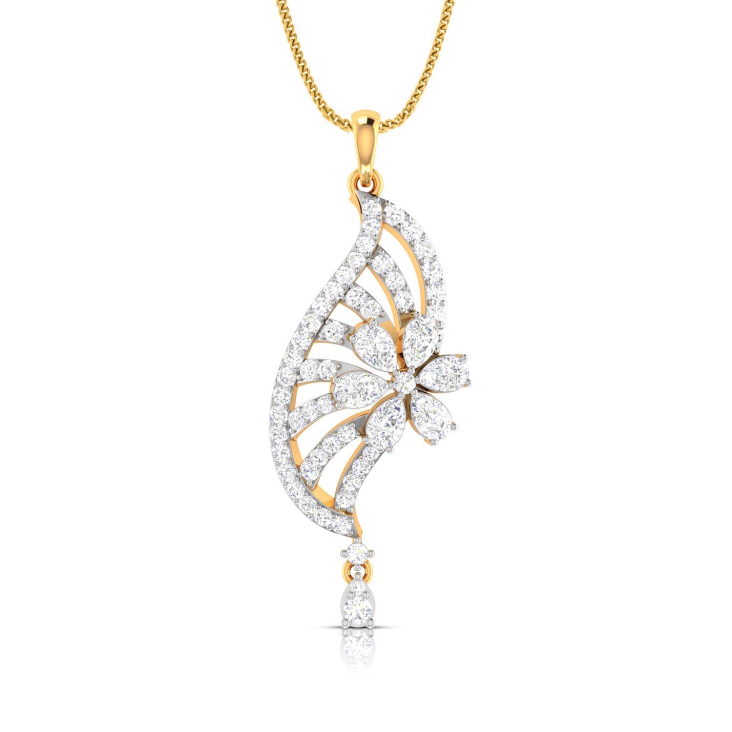 Pansy Diamond Pendant Pansy Diamond Pendant