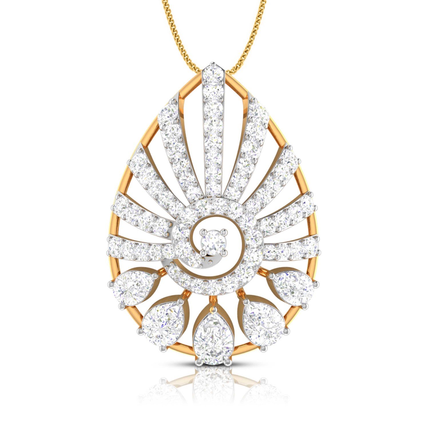 Cloverleaf Diamond Pendant Cloverleaf Diamond Pendant