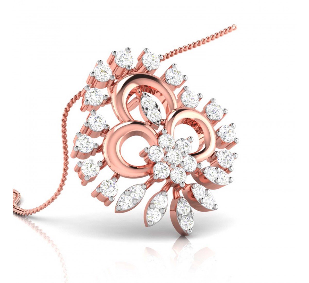 Trellis Diamond Pendant