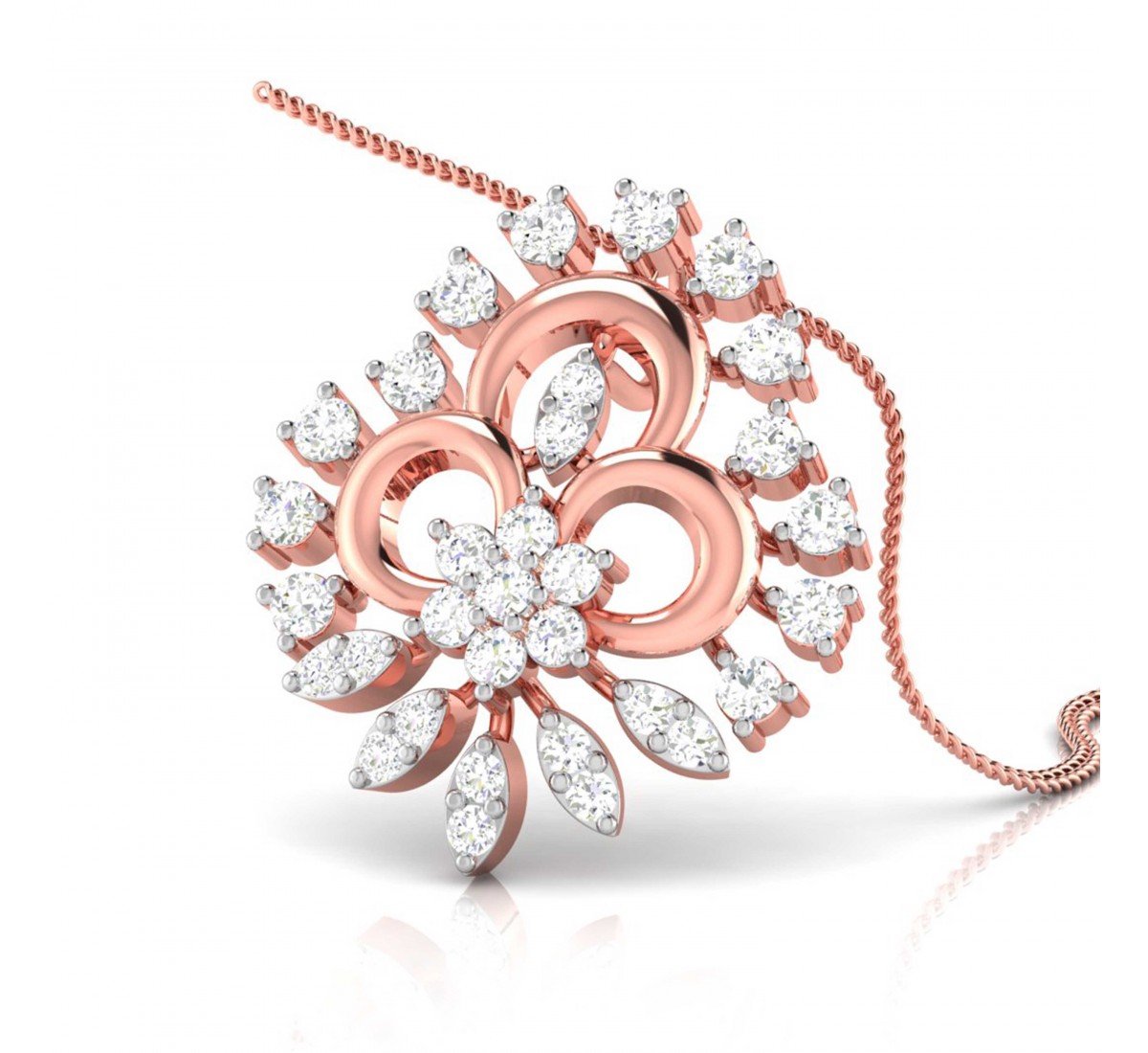 Trellis Diamond Pendant