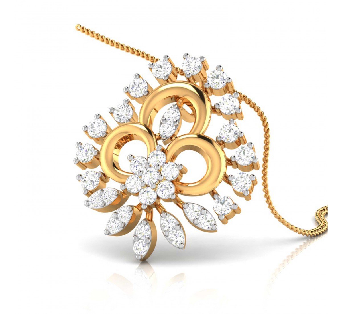 Trellis Diamond Pendant