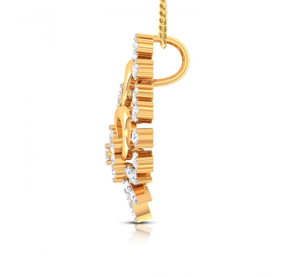 Trellis Diamond Pendant