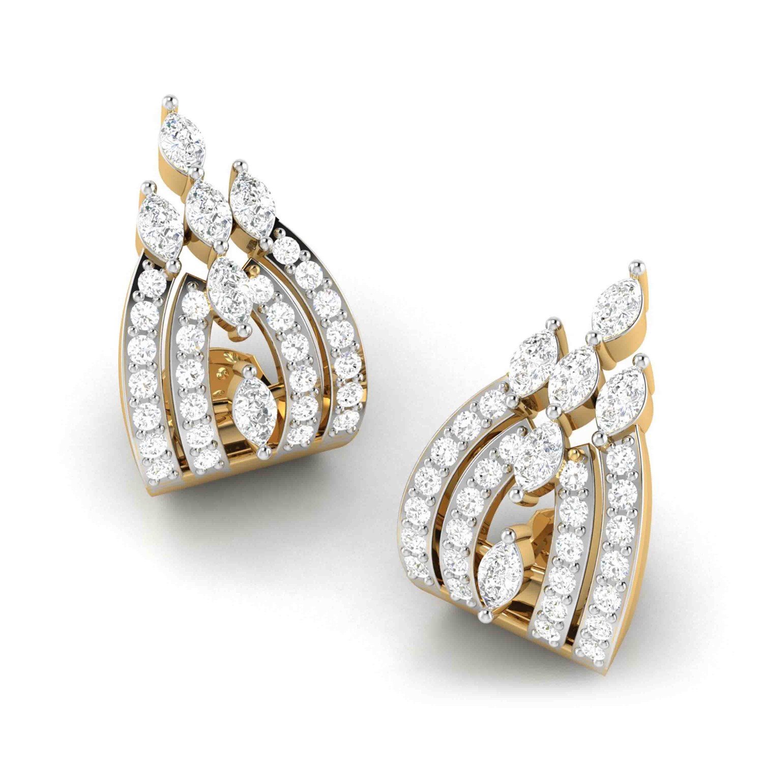 Surabhi Nivara Diamond Hoops