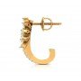 Pegmie Diamond Hoops