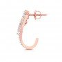 Miracle Sarah Diamond Hoops