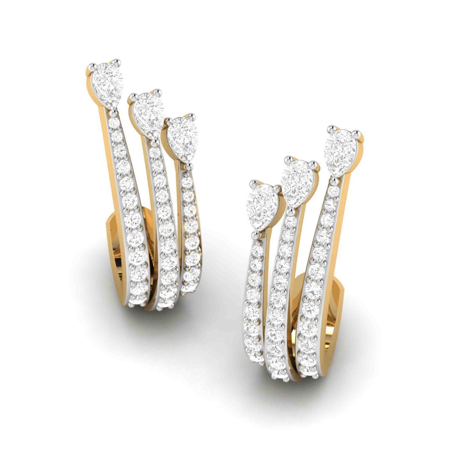 Aleiah Diamonds Hoops