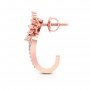 Octavia Snow Diamond Hoops