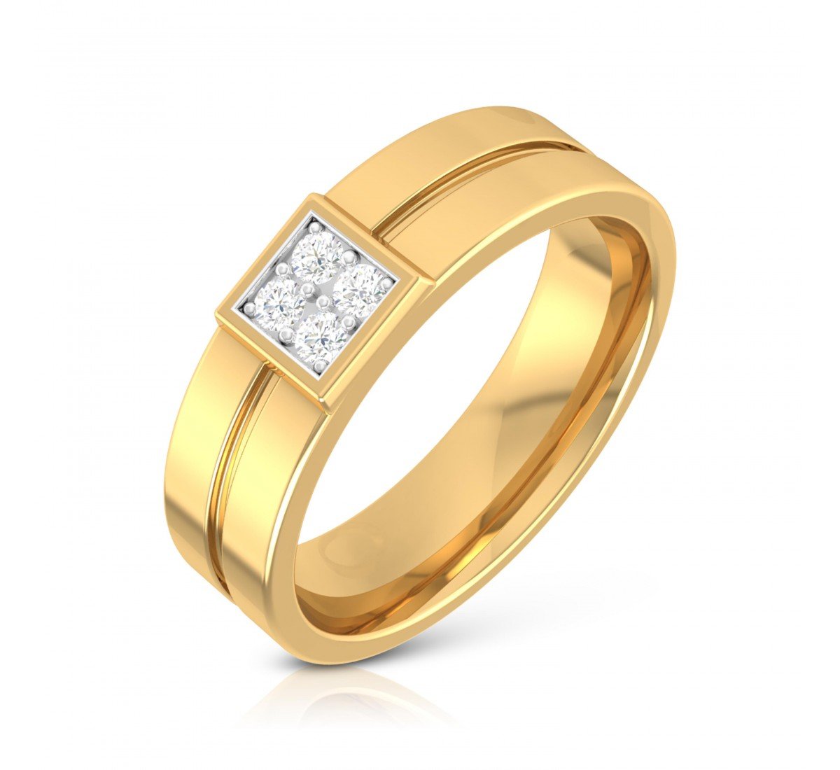 Rose Diamond Band