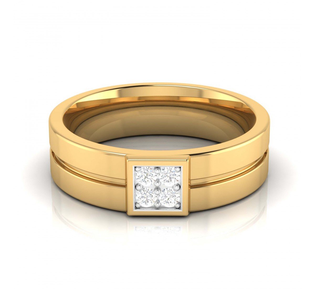 Rose Diamond Band