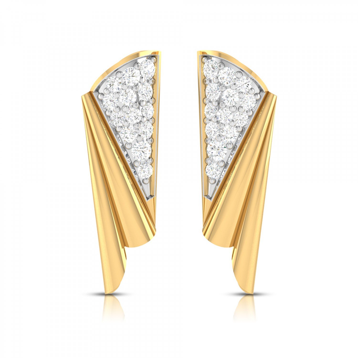 Orna Duo Diamond Earrings Orna Duo Diamond Earrings