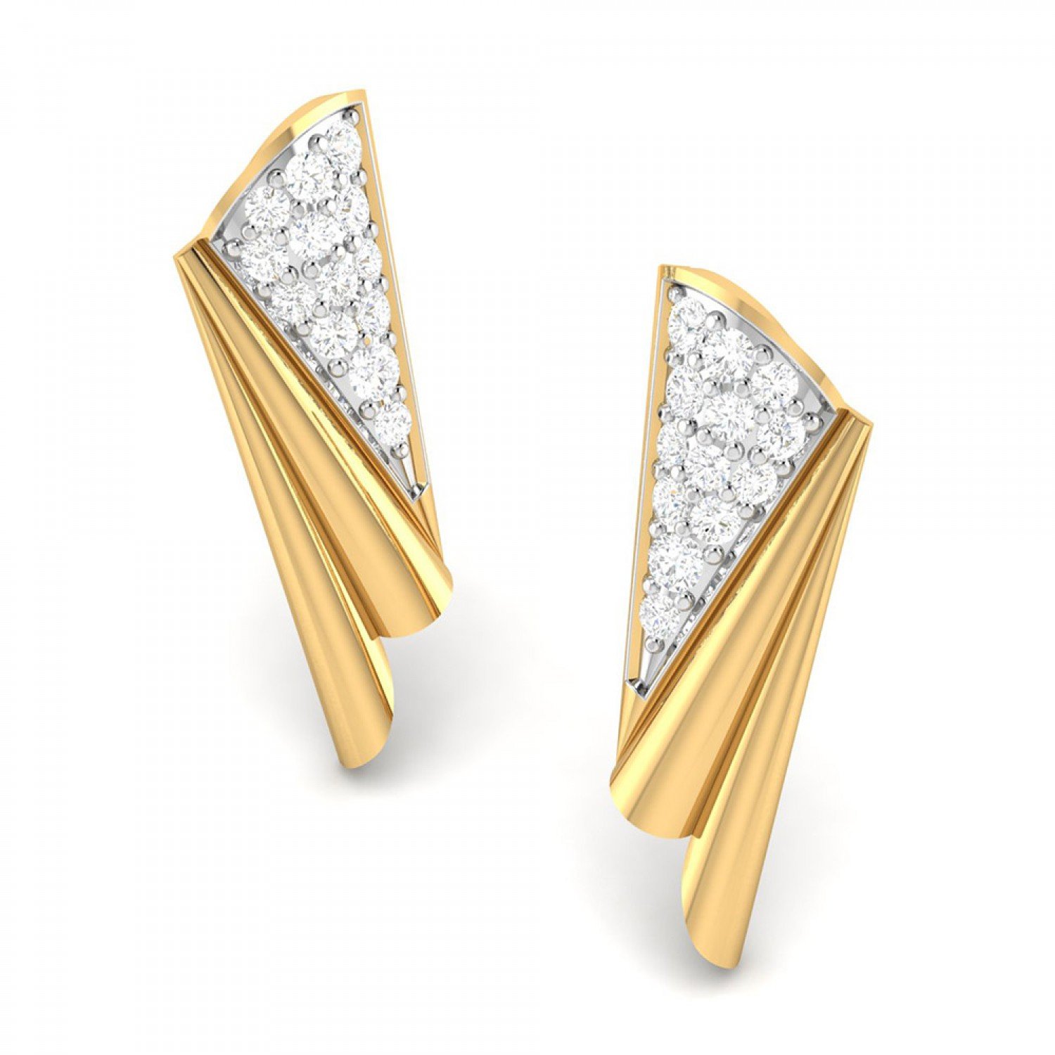 Orna Duo Diamond Earrings Orna Duo Diamond Earrings